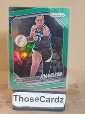 2025 Panini WNBA Green Prizms #76 A'Ja Wilson