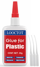 30G Plastic Glue,Adhesive for Legos Miniatures,3D Printing,Toy Car,Abs,Pvc;Super