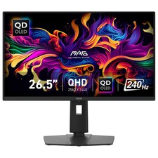 MSI 27" QHD QD-OLED 240Hz 0.03ms NVIDIA G-Sync and AMD 272QPCT QD-OLED X24