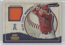 2020 Topps Opening Day Major League Mementos Relics Mike Trout #MLM-MT 1h3p