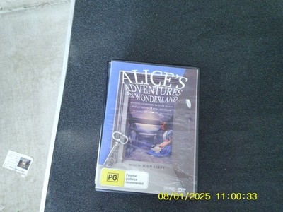 ALICE'S ADVENTURES IN WONDERLAND - very good condition dvd region 4 t429