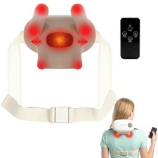 Cordless Neck Massager with Heat for Pain Relief Deep Tissue 4D Kneading Massage