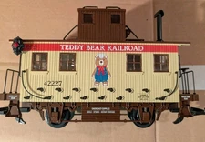 ARISTO CRAFT TEDDY BEAR RR CABOOSE G Scale New no box