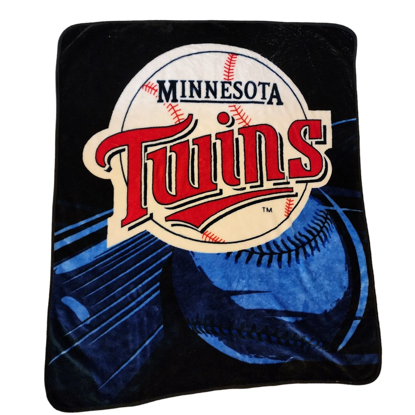 Minnesota Twins Blanket Soft Throw  Fleece Stadium Baseball Fan Sports 58x50