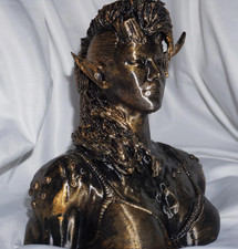Baldurs Gate 3 - Karlach Bust Statue | Art Pi...