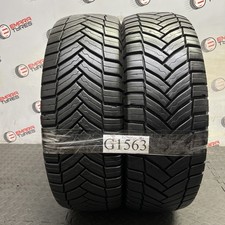 2x 215 65 R16 C 106/104T MICHELIN, Tread 9.0/8.1mm(G1563)One Puncture Repair