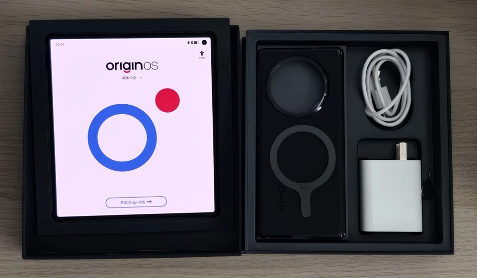 Vivo X Fold 3 5G Foldable 12/256GB (CN) Unlocked Black - 100% Battery- Excellent - Image 3 of 4