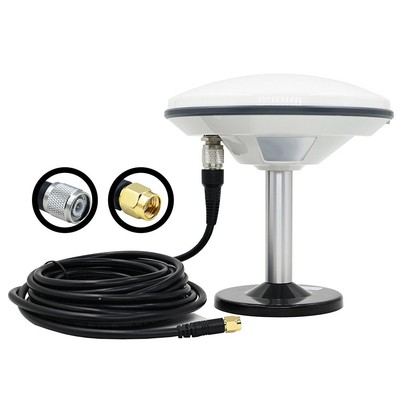 Reliable L1 L2 GNSS Antenna For Geodetic Surveying And Road Construction
