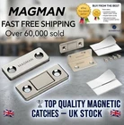 Magman Very Strong Magnetic Catch Latch Ultra Thin For Door Cabinet Cupboard