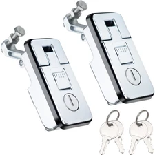 Compression Latch Lock Marine Grade Zinc Alloy for Boat Hatches RV Camper Adj...