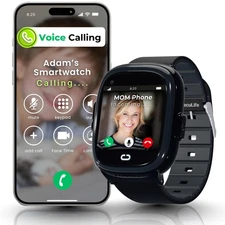 2025 Model | Watch & GPS Tracker | Calling, Texting, GPS Tracking, , School M...