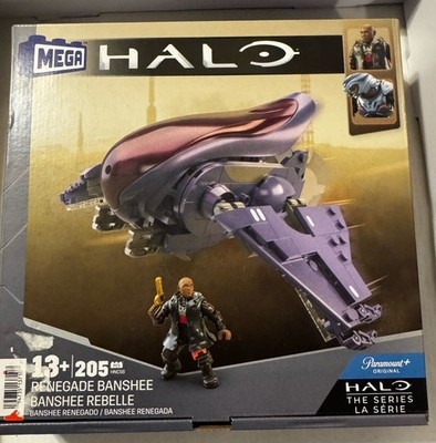 Mega Halo Renegade Banshee Building Set 205 Piece 13+ W Soren-066 Mini Figures