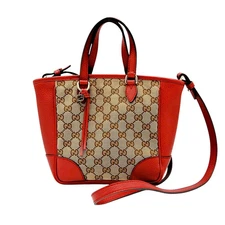 Gucci 2Way Leather Campus 449241 527620 Red Ladies Used Matsudo