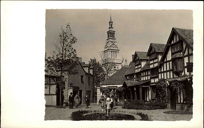 SAN FRANCISCO US 1939 World Fair Photo-Postcard Inside View Exhibition Fair