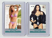 Nina Dobrev rare MH Diademas #'d x/3 Tobacco card no. 605