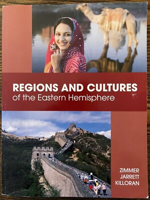 Regions and Cultures of the Eastern Hemisphere Paperback ZIMMER JARRETT KILLO:VG