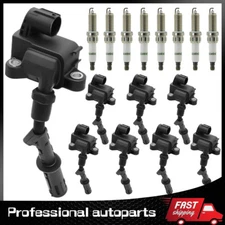 UF741 8Pack Ignition Coil & Iridium Spark Plug for Mercedes-Benz S550 GL450 4.7L