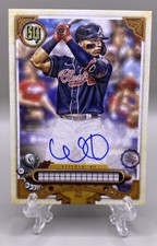 2022 Gypsy Queen WILLIAM CONTRERAS MISSING NAMEPLATE AUTO! BRAVES BREWERS! RARE