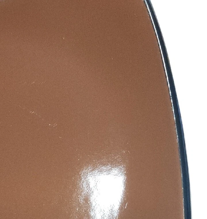 Corelle Hearthstone Stoneware Dinner Plate Brown & Black Trim 11.5" Large 1 Each - Image 2 of 4