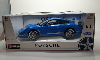 Burago 18-11036BL 1:18 Porsche 911 GT3 RS 4.0 - blau OVP