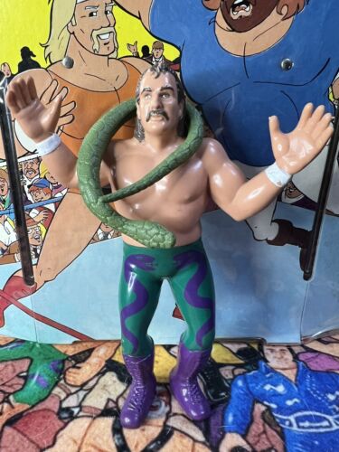 Vintage WWF MINTY LJN Jake The Snake Roberts W/  o...