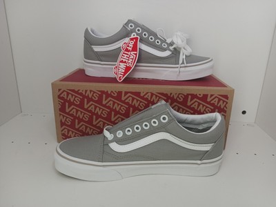 Vans Unisex Off The Wall 500714 Gray Canvas Shoes Sneakers US Size M 6.5, W 8