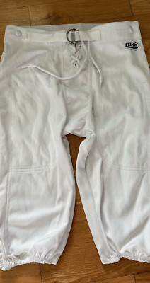 BIKE Athletic Youth FOOTBALL Pants White Size LARGE W 30'' - 32'' Boys