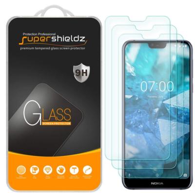 Supershieldz Tempered Glass Screen Protector For Nokia 6.1 | Full Coverage, Black Edges 8 thumbnail image