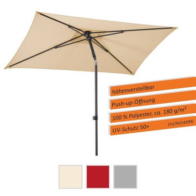 NEU Schneider Schirm SEVILLA ca. 240 x 140 cm rechteckig Farbe wählbar