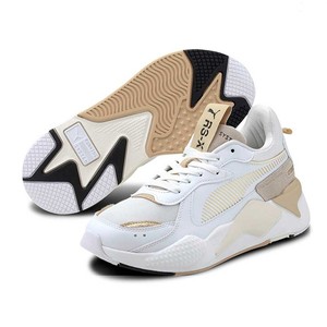 ladies white and gold trainers