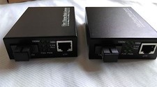 Gigabit Ethernet to Fiber optic transceiver media converter transceiver 60Km