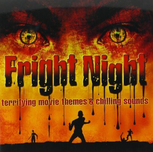 CD con temas de películas de terror y sonidos escalofriantes de Fright Night envío gratuito en Canadá - Imagen 1 de 2