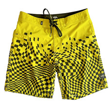 Vans Boys Warped Checker Boardshort Sulphur Spring Size 29