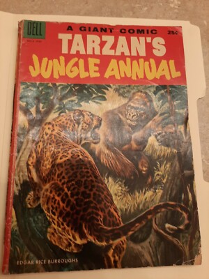 Tarzans Jungle Annual  4 comic book 1955