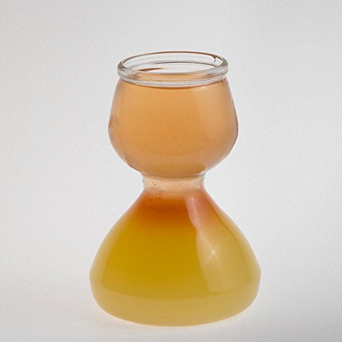 Quaffer Double Bubble Layered Plastic Shot Glass 1.25oz On Top 2.25 oz On Bottom 9028422381218