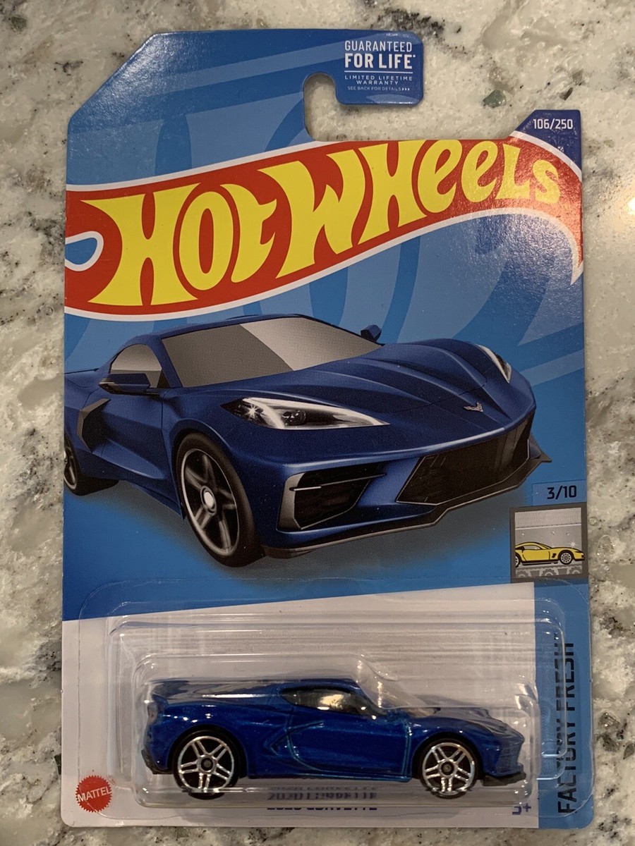 2022 Hot Wheels Super Treasure Hunt 2020 Corvette In Protector