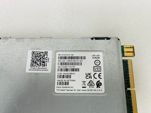 Module réseau Cisco C9300-NM-2Y 2 ports 25G pour commutateur Catalyst 9300 - Photo 5/5