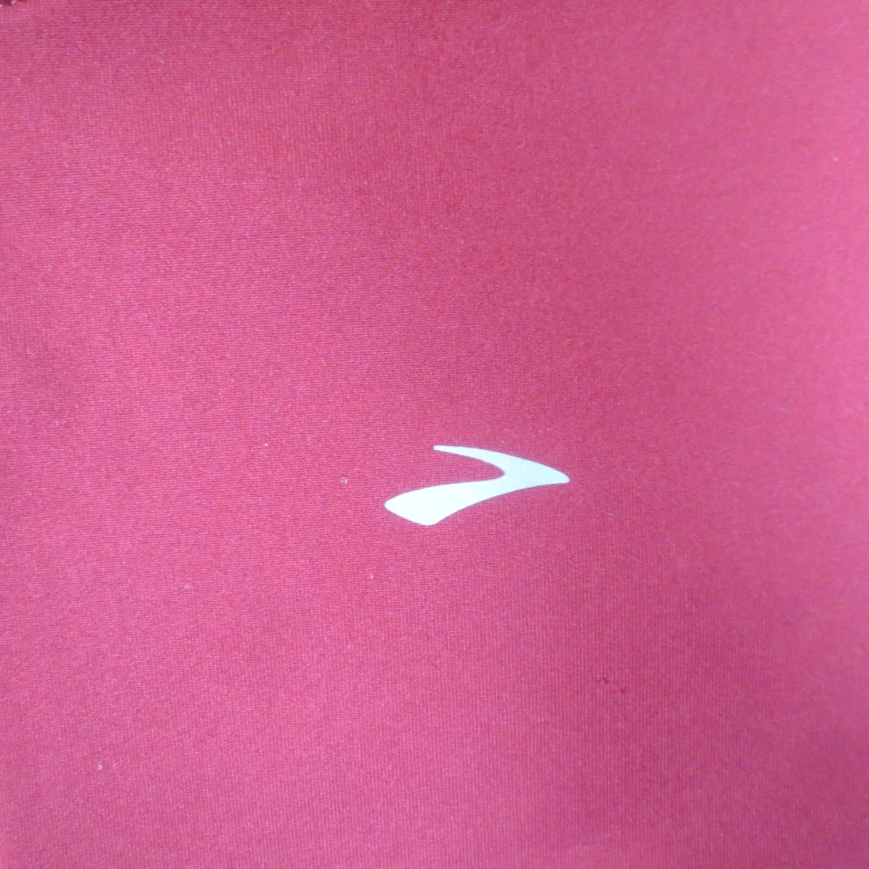 Camiseta de running Brooks para hombre XXL roja 1/2 cremallera tablero equilibrio tecnología polar pulóver Foto 2 de 4