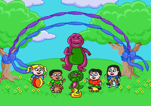 Barney Hide And Seek - Sega Genesis Game Complete - Picture 7 of 7