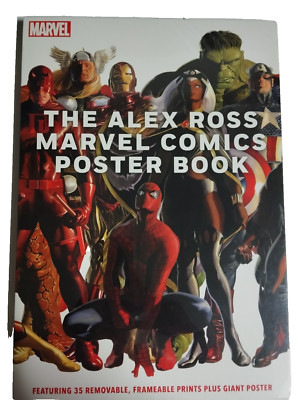 The Alex Ross Marvel Comics Poster Book by Ross Neu OVP Ausstellungsstück #