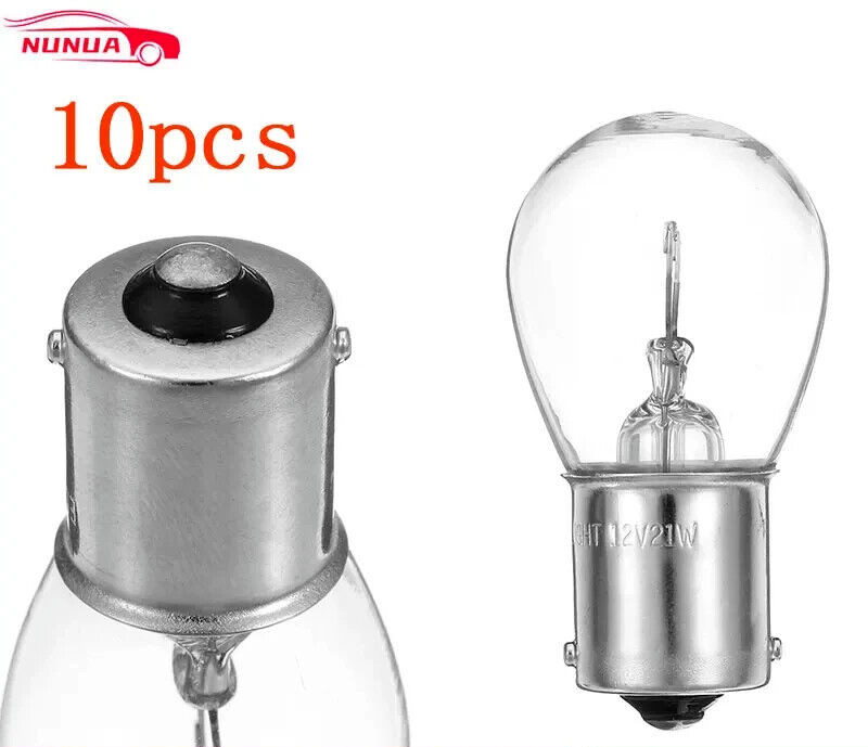 - Senza marca/Generico - - 10pz Lampadine 12V 21W - 1156 Ba15s S25 - Posizione,direzione,stop,retromarcia - Miniatura 2