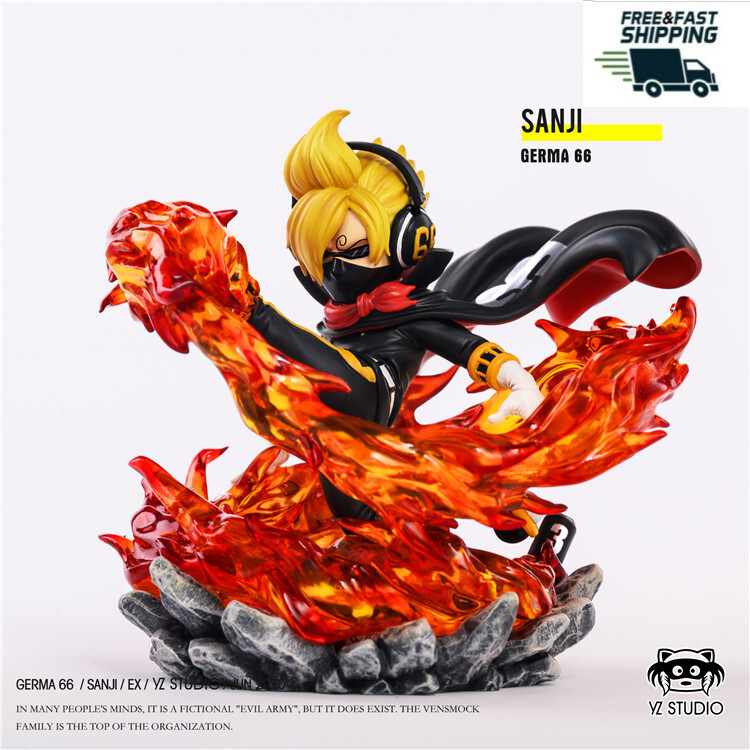 YZ Studio One Piece Vinsmoke Sanji Resin Germa 66 Statue Statue