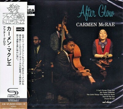 Carmen McRae Jazz SEALED BRAND NEW CD(SHM-CD) ''After Glow'' Japan OBI