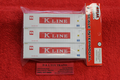20005961 K-Line Refrigerated Container Set # 1 3 Pack New In Package       
