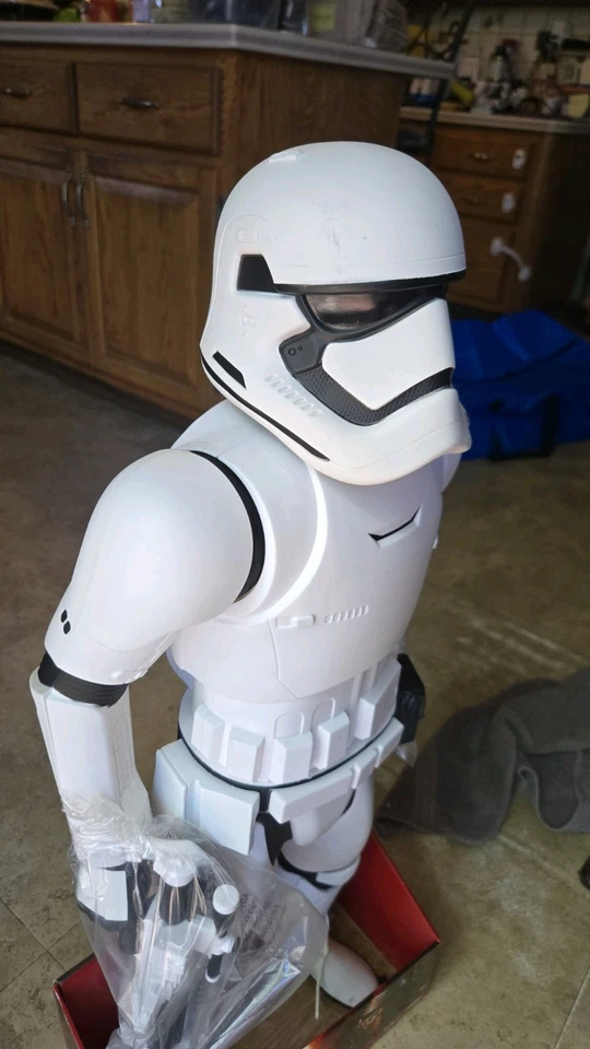 Star Wars First Order Storm Trooper Disney Blaster Giant 31" Nueva Caja Dañada Foto 4 de 4