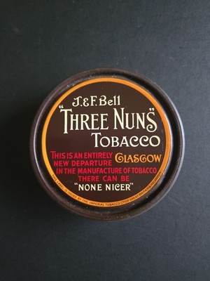'' Three NUNS ''  Tobacco Tin