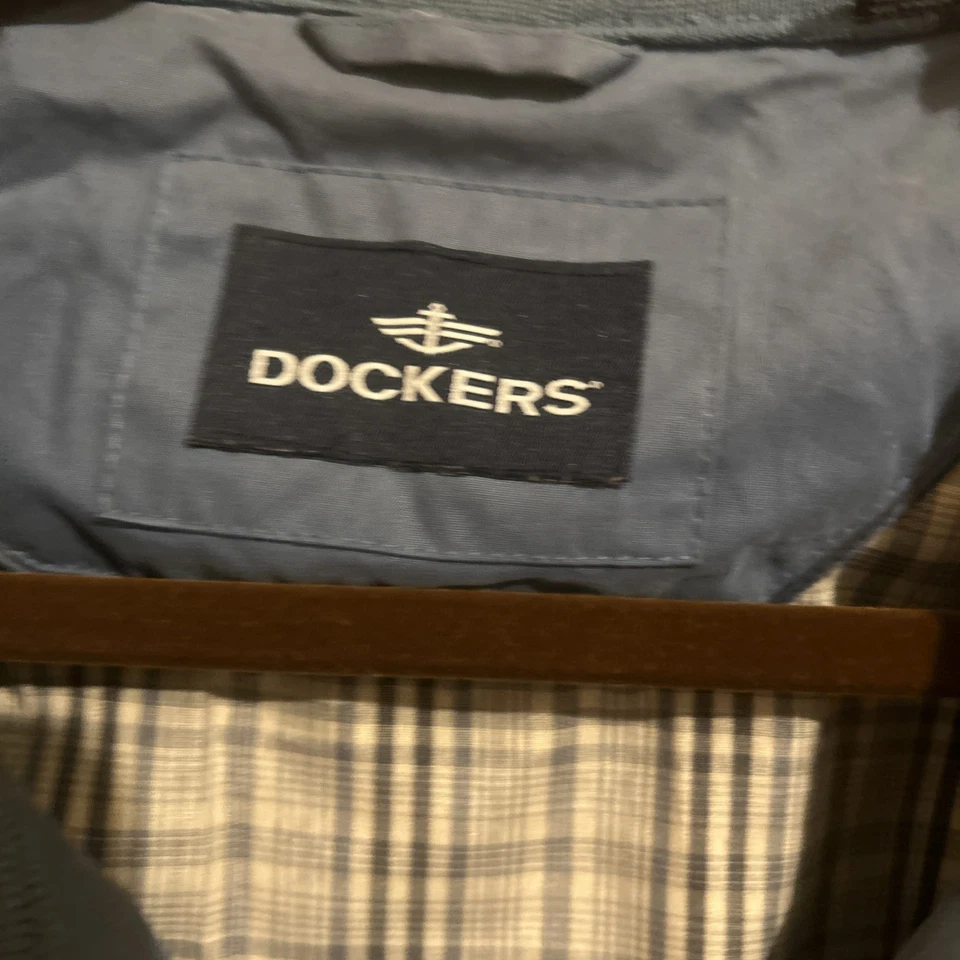 Men’s Dockers Blue Jacket Size X - Large - Image 2 of 4