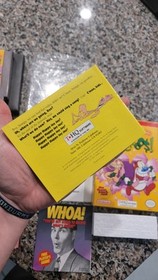 Ren & Stimpy Show: Buckaroo (NES, 1993) Complete w/Poster Pristine Condition 