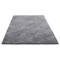 Uimoso Hochflor Teppich 3048X2438Mm Flauschig Shaggy Wohnzimmerteppich Grau
