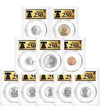 2026 S Silver Proof 10-Coin Set PCGS PR70 DCAM Advanced Release America 250 Gold